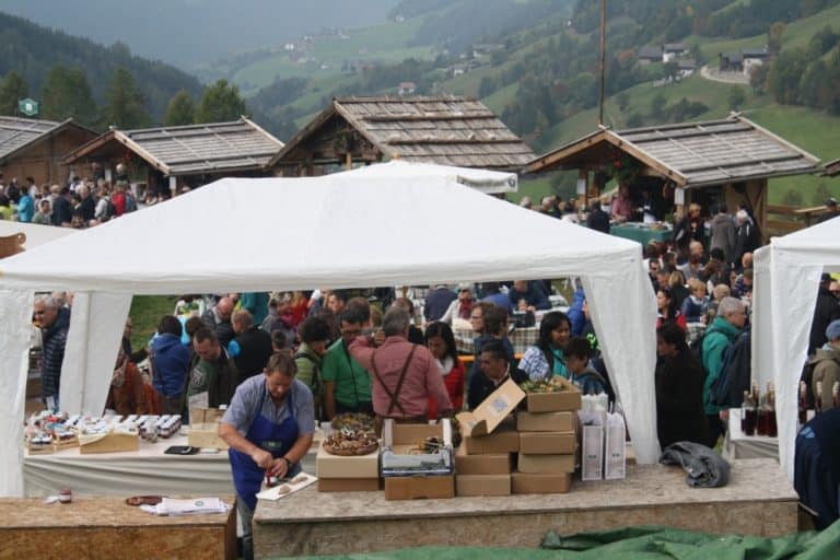 Italy, Santa Maddalena – booths, Oct.2014 (South Tyrol)