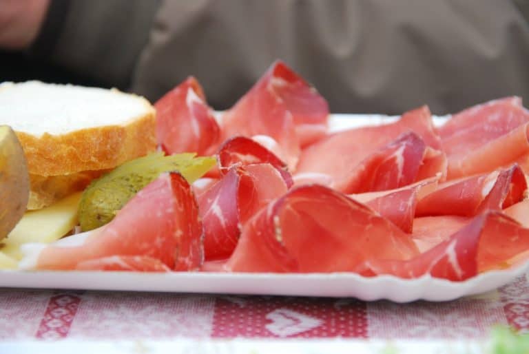 Italy, Santa Maddalena – speck, Oct.2014 (South Tyrol)