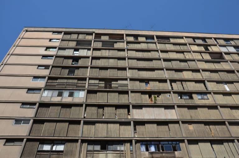 town – apartment block, Dec.2015 (Santiago)