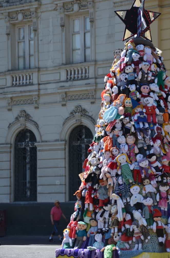 town – X’mas tree, Dec.2015 (Santiago)