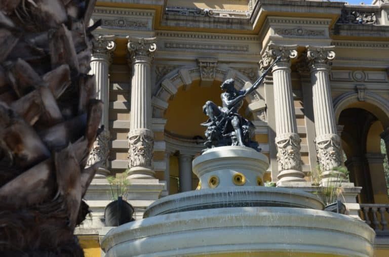 Santa Lucia hill – the Neptune terrace, Dec.2015 (Santiago)