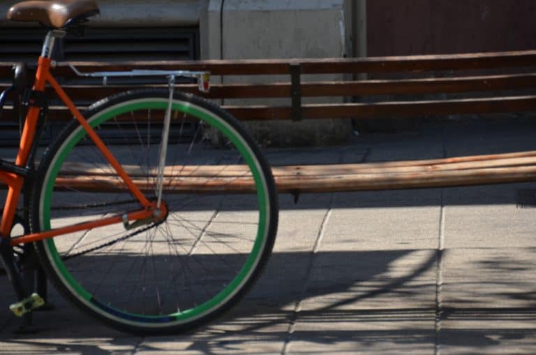 town – bicycle, Dec.2015 (Santiago)