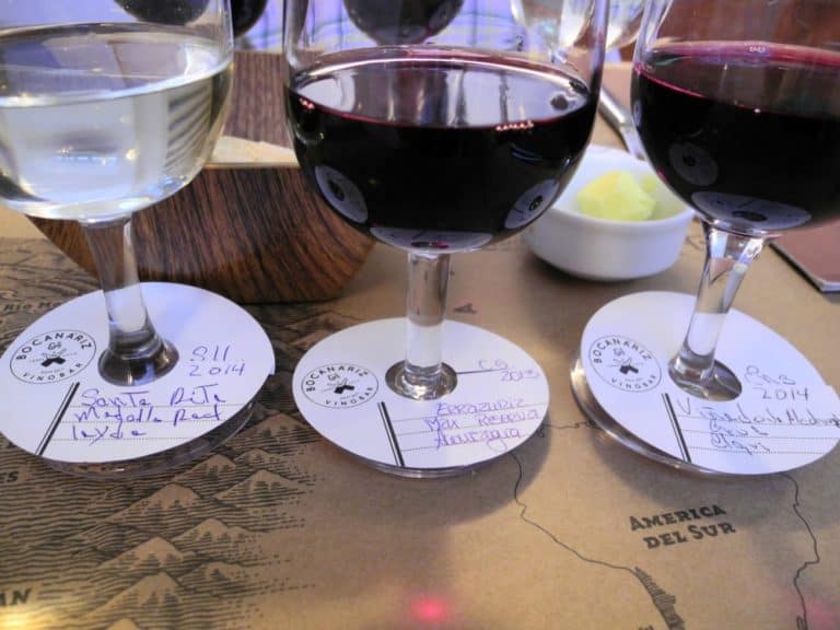 restaurant – three glasses, Dec.2015 (Santiago)
