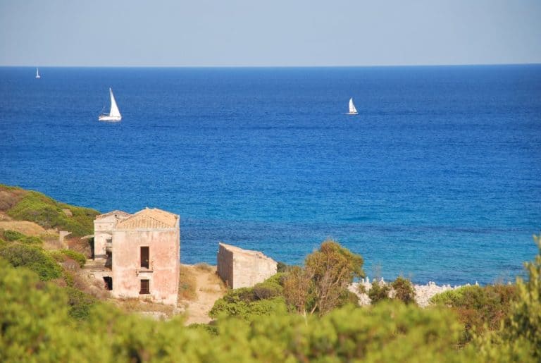 Italia, Sardegna, Costa Rei – rovine, 2010 (Sardegna)