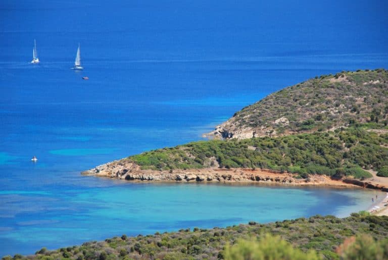 Italia, Sardegna, Costa del Sud – baia, 2010 (Sardegna)