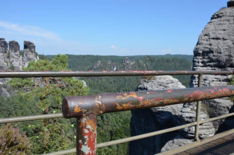 Bastei – railings, Aug.2015