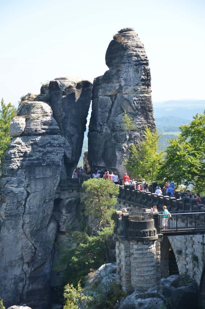 Bastei – forma della roccia, Agosto 2015