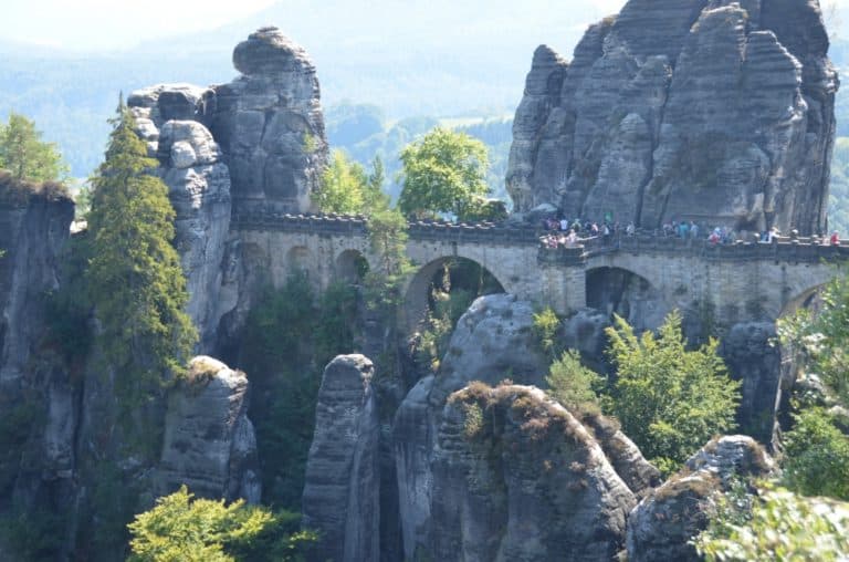 Bastei – vista spettacolare, Agosto 2015