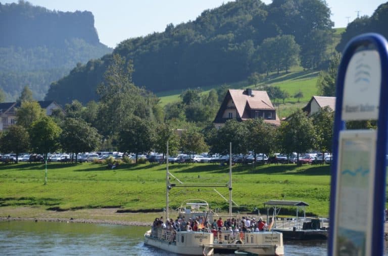 Rathen – traghetto, Agosto 2015