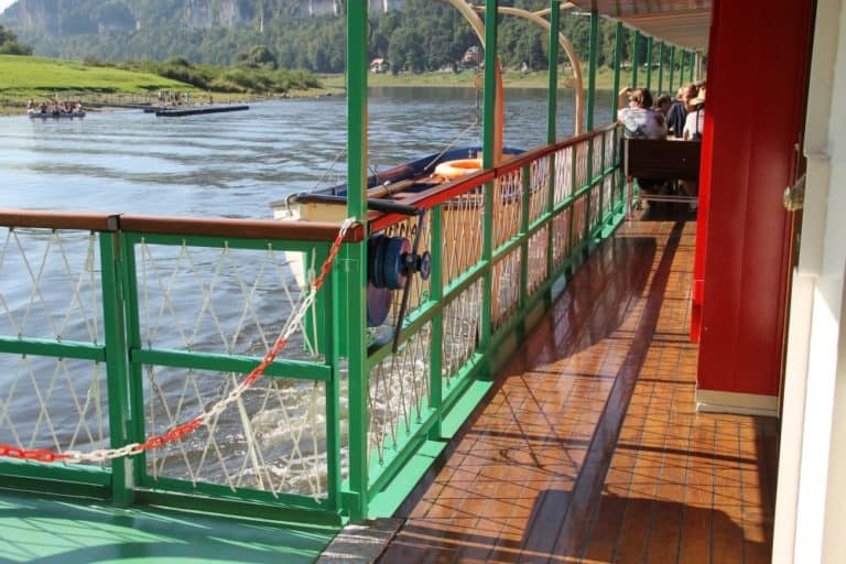 on Elbe – on the boat, Aug.2015
