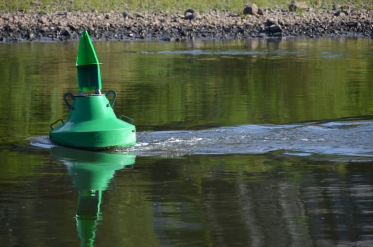 on Elbe – green buoy, Aug.2015