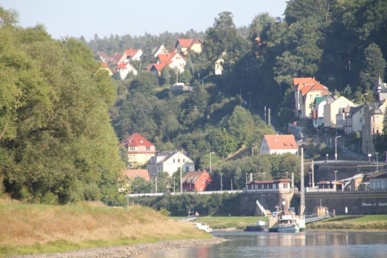 on Elbe – town, Aug.2015
