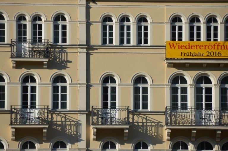Bad Schandau – molte finestre, Agosto 2015