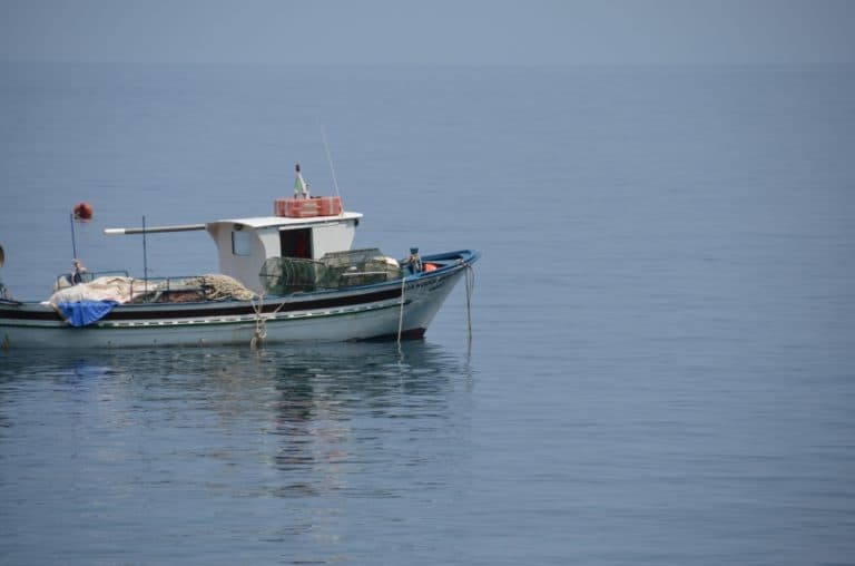 Scilla – resting fishing boat, July 2015 (Calabria)