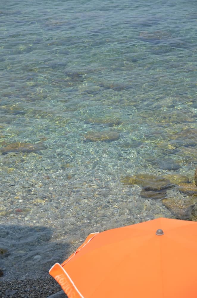 Scilla – orange parasol, July 2015 (Calabria)