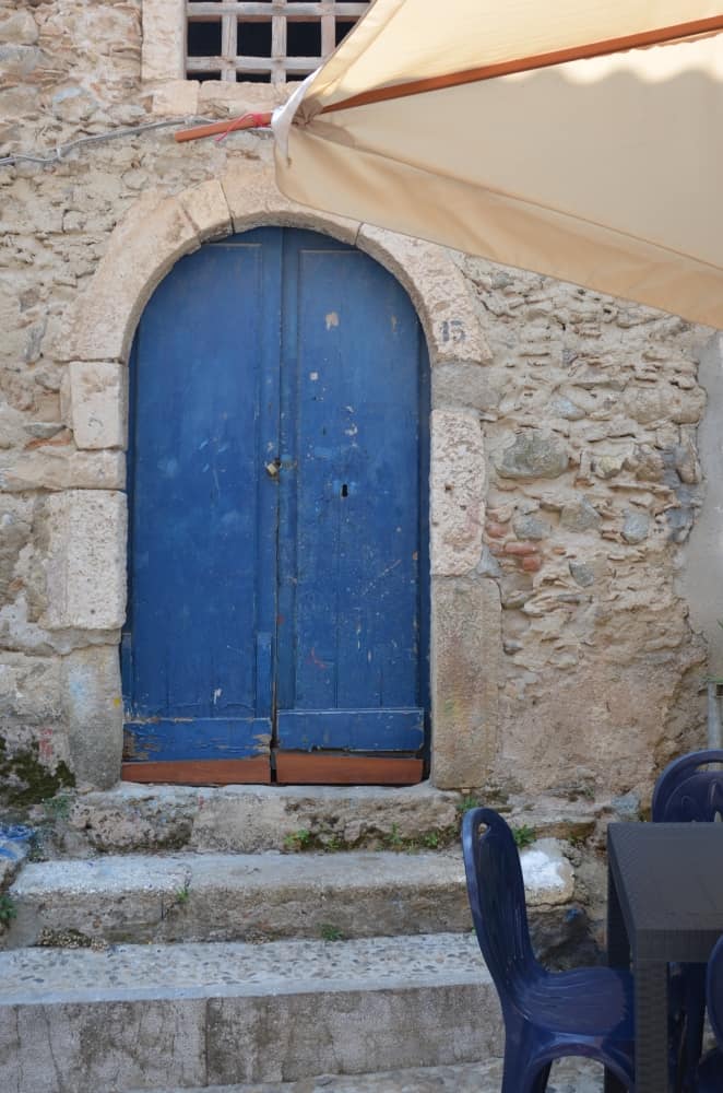 Scilla – to the blue door, July 2015 (Calabria)