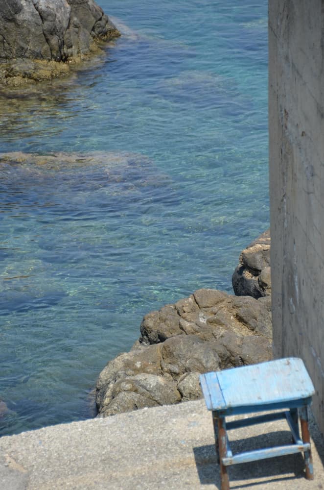 Scilla – blue stool, July 2015 (Calabria)