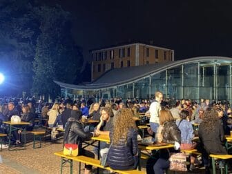 the beer garden held in Seregno