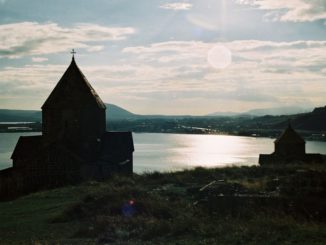 Armenia, Sevan – the church, Autumn 2005