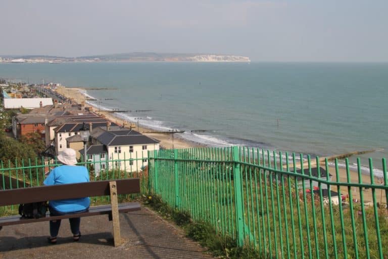 England, Isle of Wight – seeing the view, Sept.2014 (Isle of Wight)