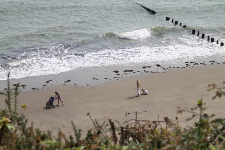 Inghilterra, Isola di Wight – spiaggia, set. 2014 (Isola di Wight)