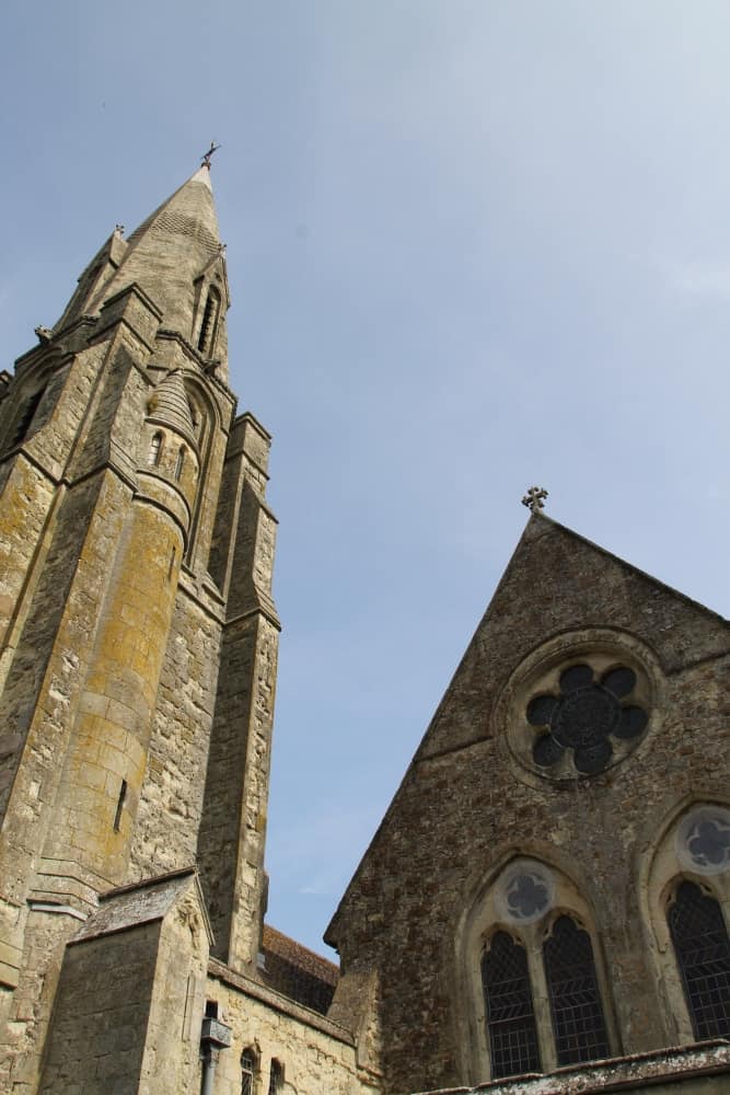 England, Isle of Wight – church, Sept.2014 (Isle of Wight)