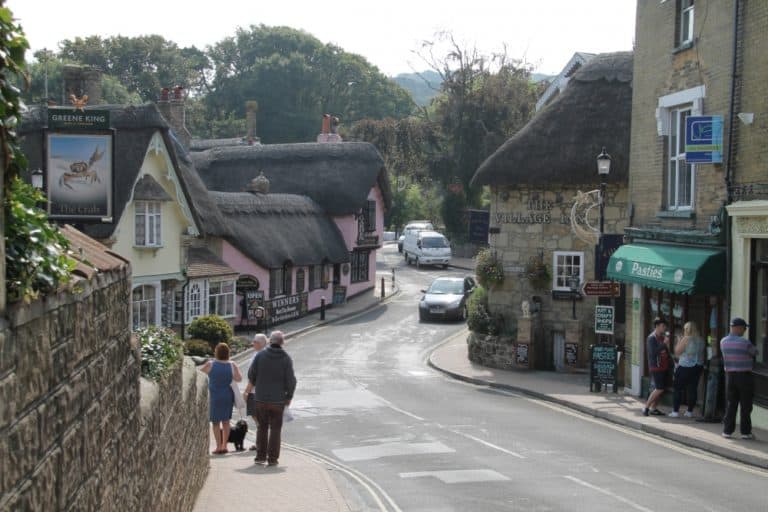 England, Isle of Wight – street, Sept.2014 (Isle of Wight)