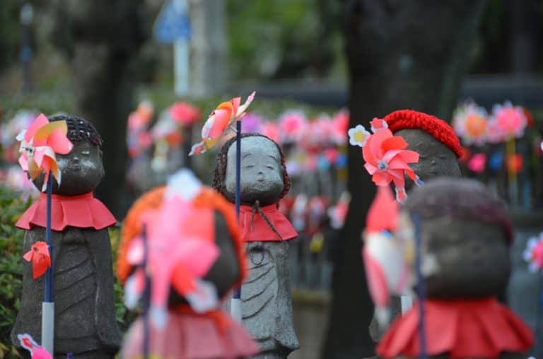 日本、東京、芝―お地蔵さん４ 2015年1月 (東京)