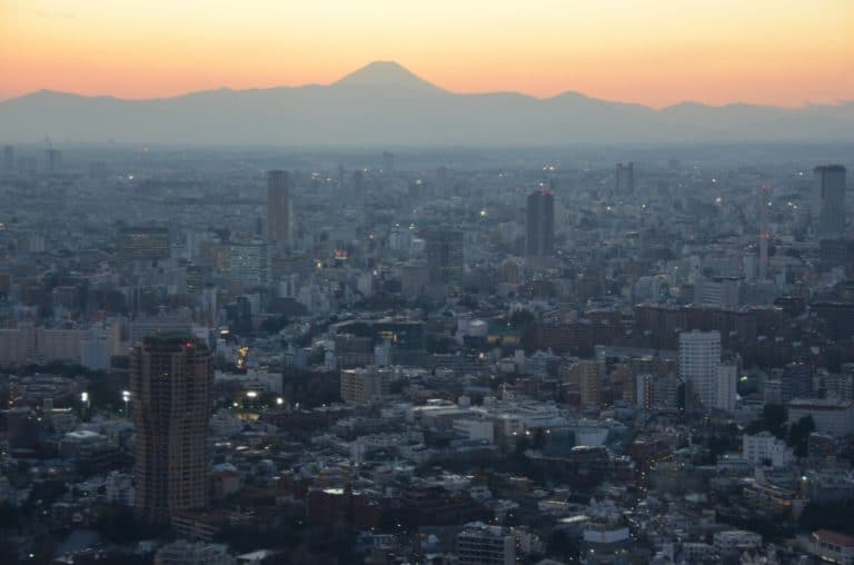 Japan, Tokyo, Shiba – Mt.Fuji and Tokyo, Jan.2015 (Tokyo)