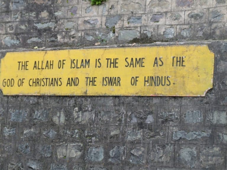 India, da shimla – sul muro, set. 2006 (Shimla)