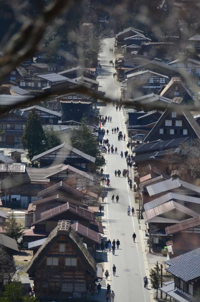 Shirakawago – street, Mar.2016 (Gifu)