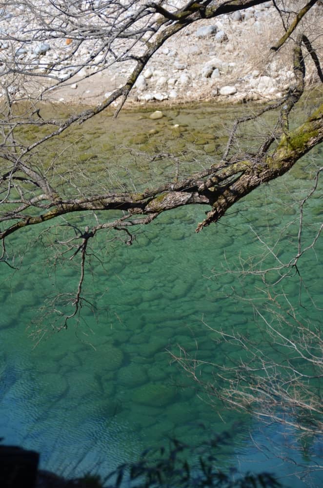 Shirakawago – colour of the river, Mar.2016 (Gifu)