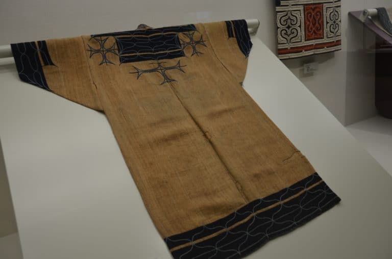 Japan, Shiraoi – grass woven clothe, Sept. 2014 (Shiraoi)