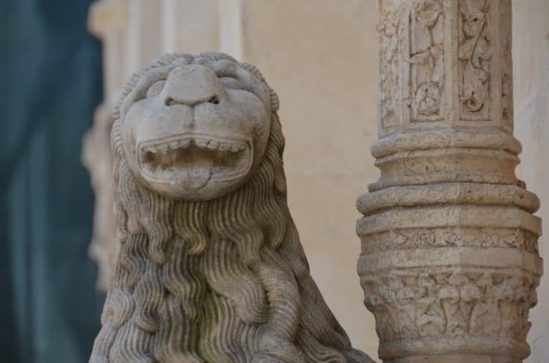 Croatia, Sibenik – lion, July 2014 (Sibenik)