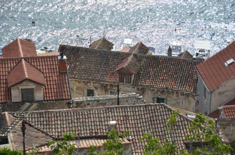 Croazia, Sibenico – tetti, lug. 2014 (Sibenico)