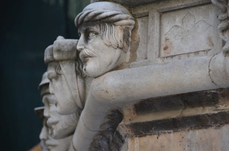 Croazia, Sibenico – facce, lug. 2014 (Sibenico)