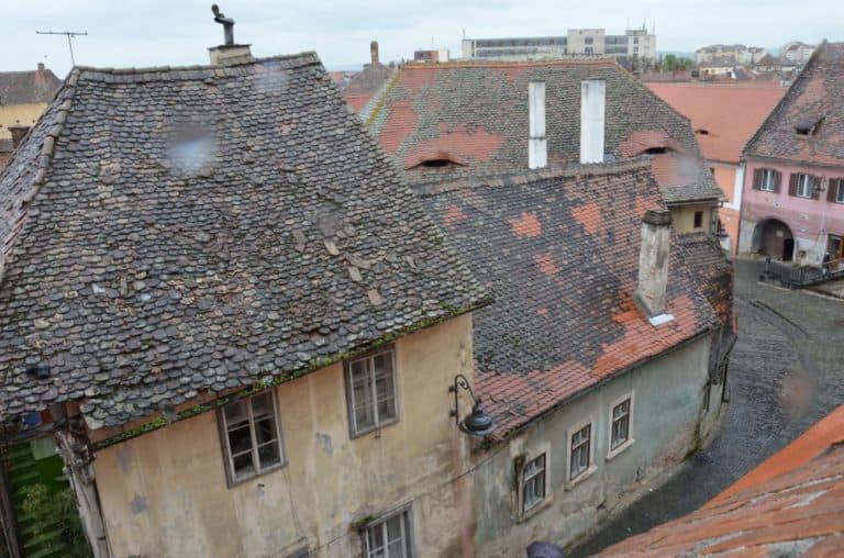 Romania, Sibiu – old town, Apr.2014 (Sibiu)