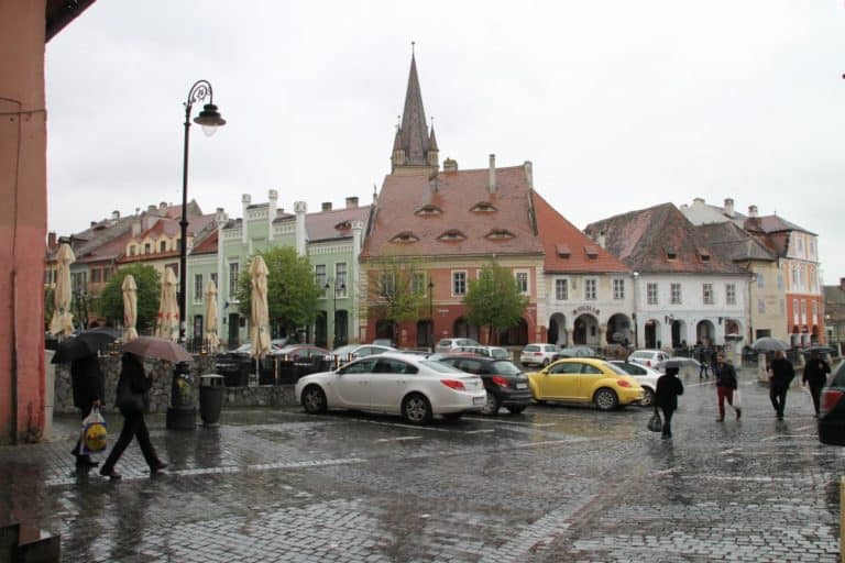 Romania, Sibiu – town, Apr.2014 (Sibiu)