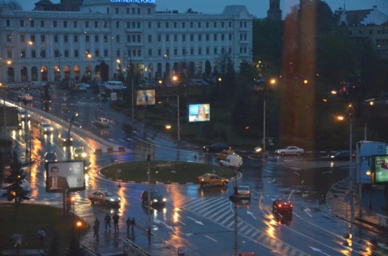 Romania, Sibiu – rainy day, Apr.2014 (Sibiu)