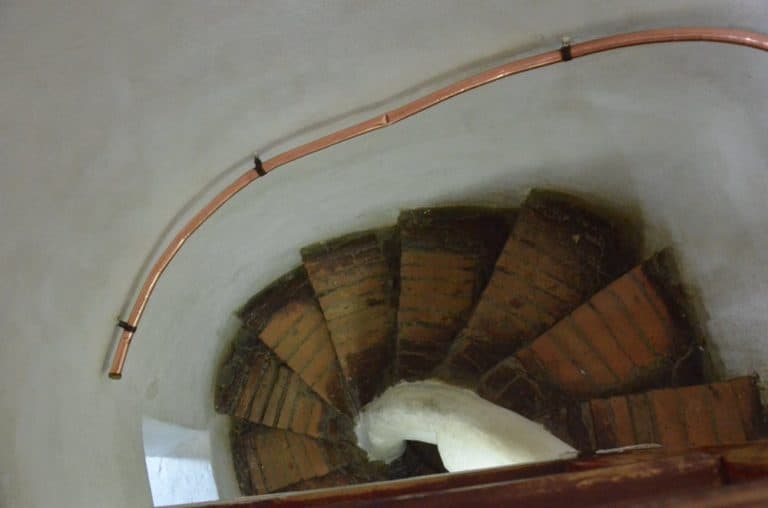 Romania, Sighisoara – staircase, Apr. 2014 (Sighisoara)