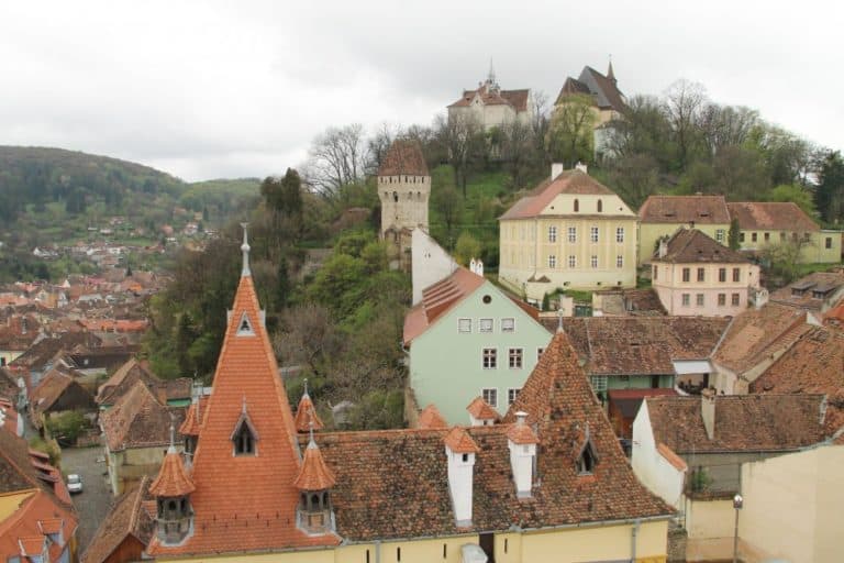 Romania, Sighisoara – hill, Apr. 2014 (Sighisoara)