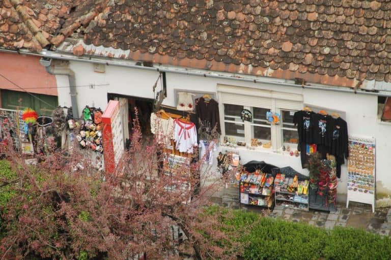 Romania, Sighisoara – shop, Apr. 2014 (Sighisoara)