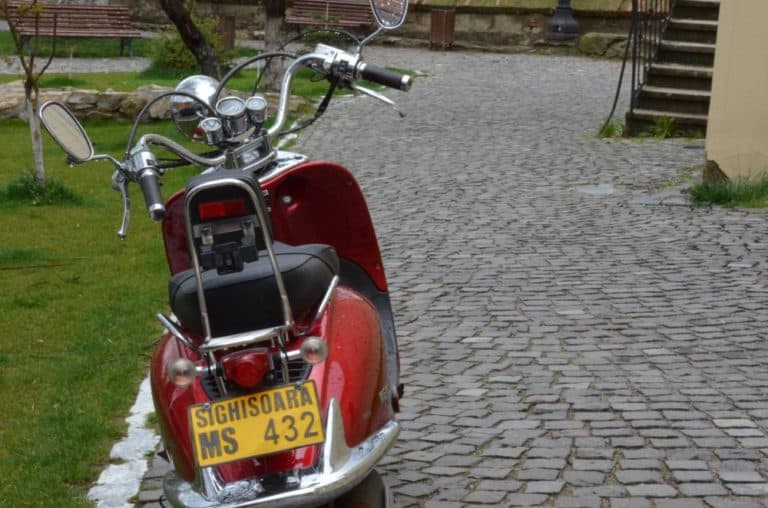 Romania, Sighisoara – bike, Apr. 2014 (Sighisoara)