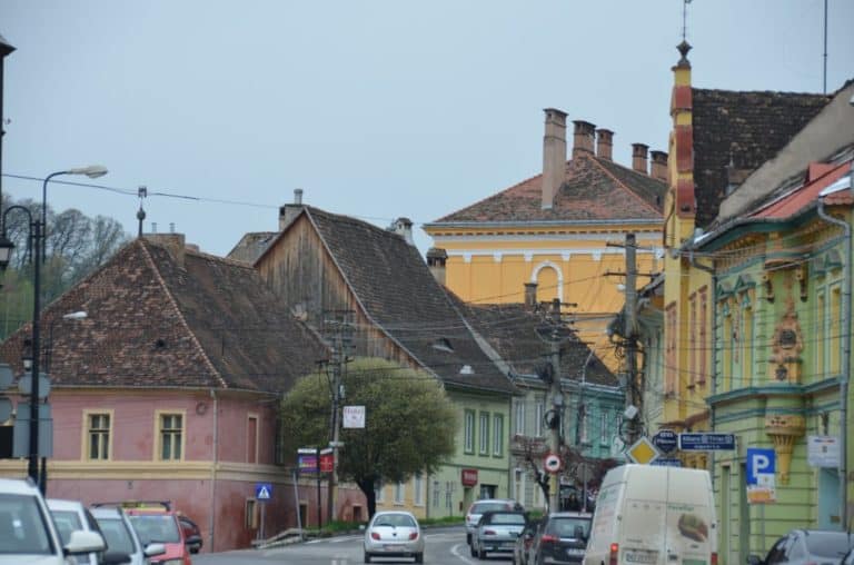 Romania, Sighisoara – outside of the wall, Apr. 2014 (Sighisoara)