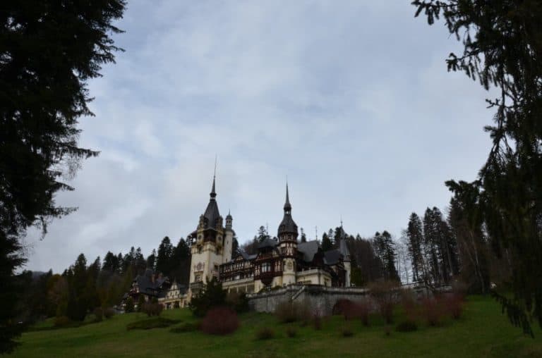 Romania, Sinaia – distance, Apr. 2014 (Sinaia)