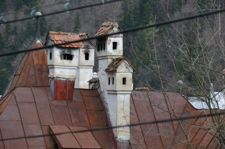 Romania, Sinaia – rooftop, Apr. 2014 (Sinaia)