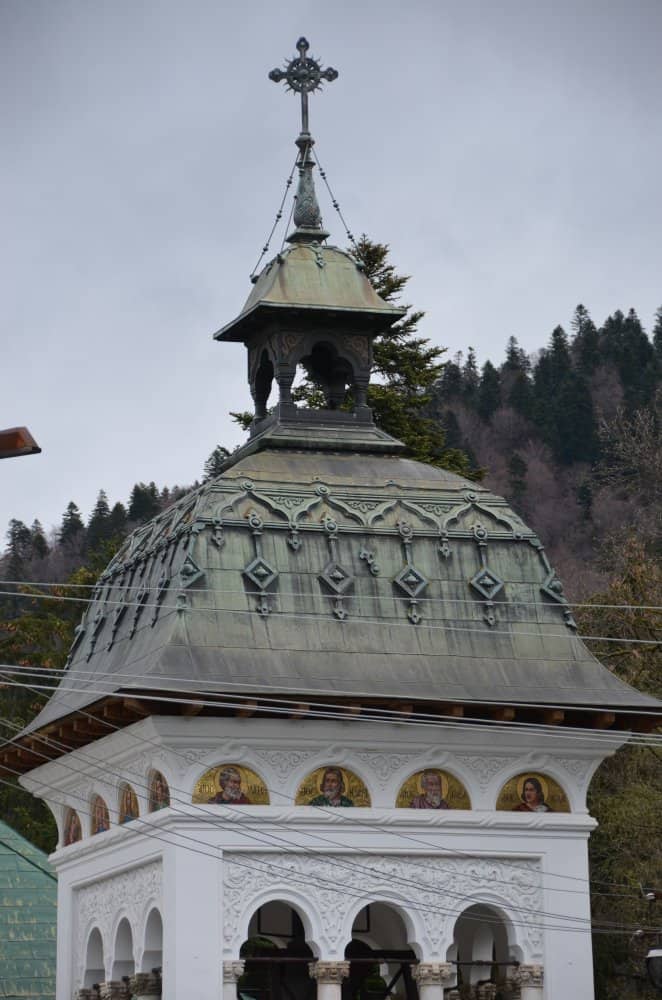Romania, Sinaia – bell tower, Apr. 2014 (Sinaia)