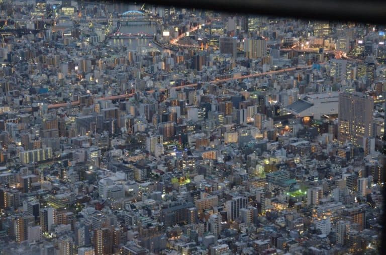 Esperienza al Tokyo Sky Tree