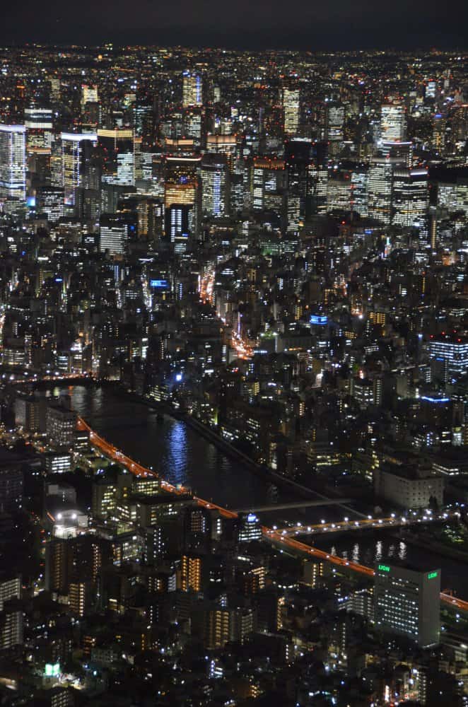 日本、東京－スカイツリーからの眺め６2014年1月 (東京)