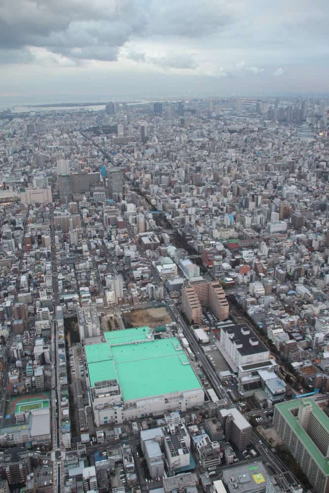 日本、東京－スカイツリーからの眺め１７2014年1月 (東京)